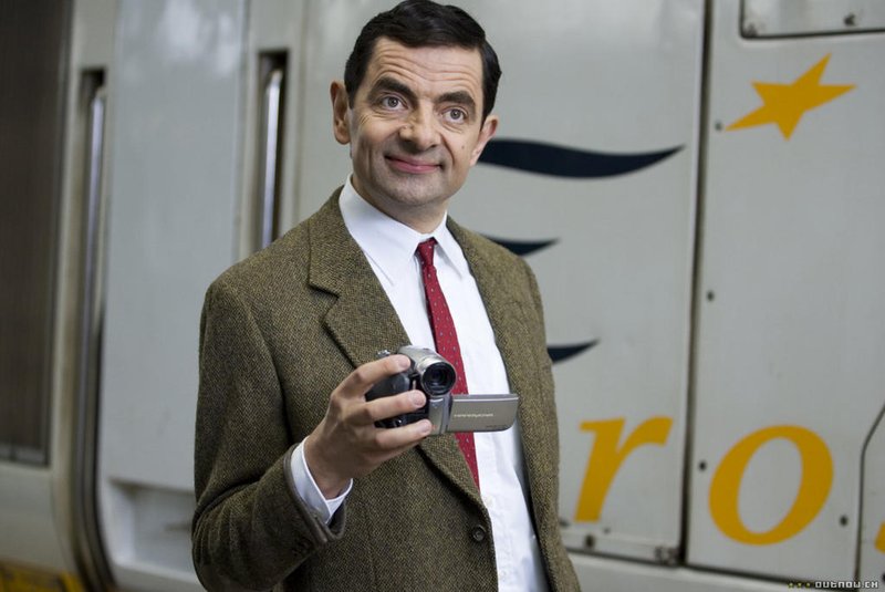 O comediante inglês Rowan Atkinson , como Mr. Bean no filme  As Férias deMr. Bean (Mr. Beans Holiday, Inglaterra, 2007).#PÁGINA:03 Fonte: Divulgação Fotógrafo: UIP<!-- NICAID(2696826) -->