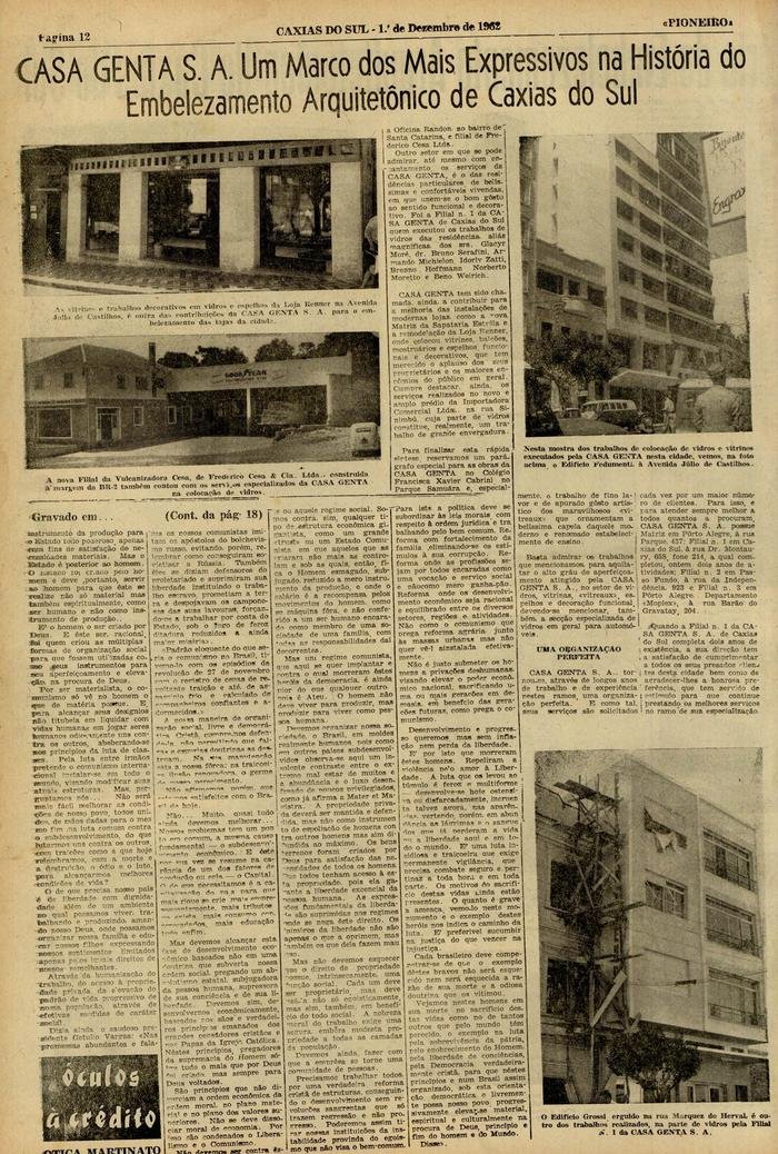 Jornal Pioneiro / reprodução Jornal Pioneiro / reprodução