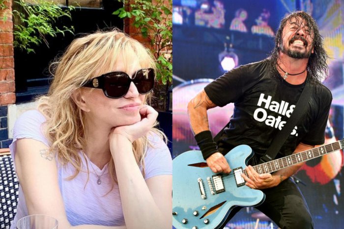 Montagem / Reprodução Intagram @courtneylove / Erika Goldring Montagem / Reprodução Intagram @courtneylove / Erika Goldring