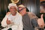 Ronaldinho Gaúcho e Jean-Claude Van Damme<!-- NICAID(14923004) -->