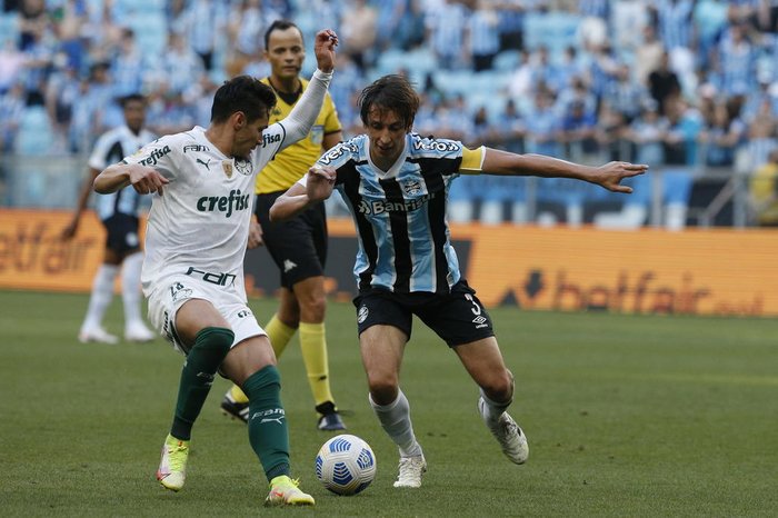 Dê nota aos jogadores de Grêmio x Palmeiras hoje