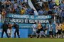 PORTO ALEGRE, RS, BRASIL - 31/10/2021 - O Grêmio recebe o Palmeiras na Arena pela 29ª rodada do Campeonato Brasileiro. (Foto: Lauro Alves/Agencia RBS)<!-- NICAID(14929475) -->