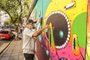 PORTO ALEGRE, RS, BRASIL - 01/11/2021 - Retrato do grafiteiro porto-alegrense Celopax. FOTO: Marco Favero / Agência RBS<!-- NICAID(14930852) -->