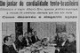 Reportagem jornal A Federação sobre visita de alemães para estudo do porto de Torres em 1933. Foto: A Federação/Reprodução<!-- NICAID(14949418) -->
