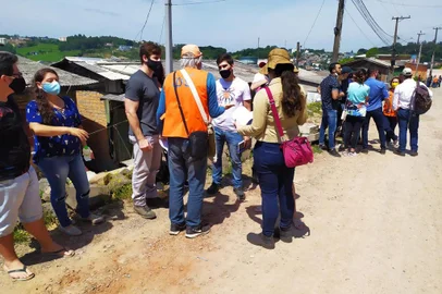 Técnicos da prefeitura de Caxias fizeram capacitação com IPT para mapear áreas de risco<!-- NICAID(14952083) -->