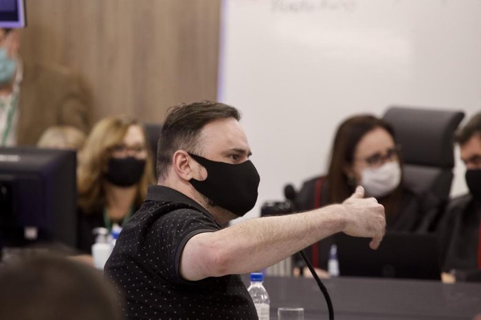 DJ Lucas Cauduro Peranzoni estava na boate a trabalho na madrugada de 27 de janeiro de 2013