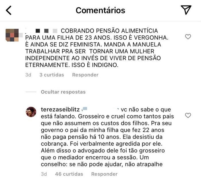 Instaram / Reprodução Instaram / Reprodução