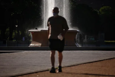 Porto Alegre, RS, Brasil, 20-12-2021: Manhã com sol e calor. Parque Farroupilha (Redenção). (Foto Mateus Bruxel / Agência RBS)Indexador: Mateus Bruxel<!-- NICAID(14972318) -->