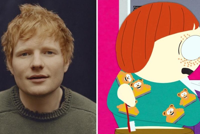 Ed Sheeran revela bullying após episódio de South Park<!-- NICAID(14982320) -->