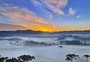 Em pleno calorão, cidade da serra catarinense amanhece com geada