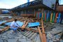 Guaíba, RS, BRASIL,  18/01/2021-Estragos causados pelo temporal em Guaíba:  escola Carmen Alice Laviaguerre (Ciep).  Foto: Ronaldo Bernardi / Agencia RBS<!-- NICAID(14992299) -->