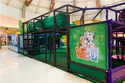 Circuito interativo de obstáculos SuperForçaHQ da Turma da Mônica está disponível no shopping Villagio Caxias.<!-- NICAID(14992589) -->