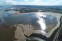 MOSTARDAS, RS, BRASIL - 06.02.2022 - Parte da Lagoa do Peixe apresenta fina lâmina de água após dois dias com pancadas de chuva. (Foto: Lauro Alves/Agencia RBS)<!-- NICAID(15008730) -->