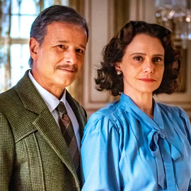 Violeta (Malu Galli) e Eugênio (Marcelo Novaes)<!-- NICAID(15008488) -->