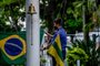 PORTO ALEGRE, RS, BRASIL - 07/02/2022 - Cerimonial diário de hasteamento da bandeira nacional na Capitania Fluvial de Porto Alegre. (Foto: Marco Favero/Agencia RBS)<!-- NICAID(15009633) -->