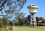 A caixa d’água de Atlântida, no Litoral Norte, que se tornou um mirante nos anos de 1960
