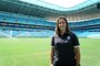 Patrícia Gusmão, técnica do time feminino do Grêmio<!-- NICAID(15014781) -->