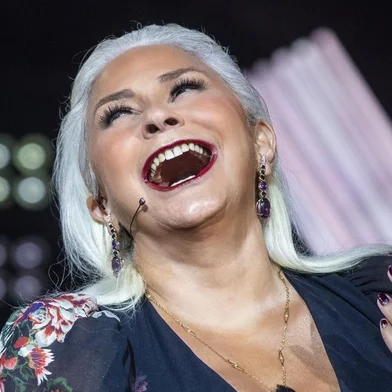 A cantora Fafá de Belém, jurada do programa The Voice +<!-- NICAID(15022457) -->