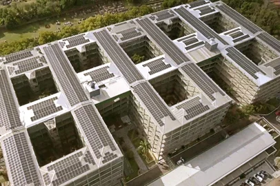 Energia solar no cemitério João XXIII<!-- NICAID(15025704) -->