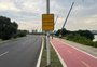 Novas placas alertam para bicicletas em alta velocidade na orla do Guaíba
