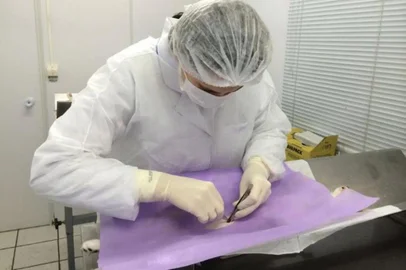 Na foto a veterinária Giovana Dall¿Agnol, proprietária da clínica Animali Centro Médico Veterinário. A empresa venceu as duas licitações da prefeitura e será responsável pelas castrações de cães e gatos e também pelos atendimentos prestados aos animais que são retirados de maus tratos e levados para o canil municipal.<!-- NICAID(15049906) -->