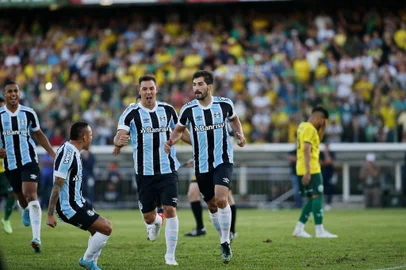 Erechim, RS, BRASIL,  26/03/2022- Ypiranga x Grêmio: jogo de ida da final do Gauchão. Foto: André Ávila / Agencia RBS<!-- NICAID(15052253) -->
