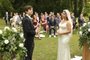 Jeff Weddell/ABC/Divulgação The Good DoctorNovos episódios retratam o casamento de Shaun (Freddie Highmore) e Lea (Paige Spara)<!-- NICAID(15052742) -->