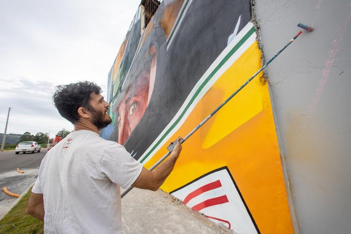 Oficinas de arte foram oferecidas de 22 a 25 de fevereiro
