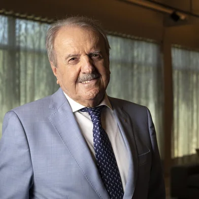 FOTO DE 2020. Morreu na tarde deste domingo (3), aos 92 anos, o empresário Lourenço Darcy Castellan, fundador  e presidente emérito da fábrica de móveis Florense, de Flores da Cunha. Ao lado de figuras como Raul Randon, Paulo Bellini e Adelino Colombo, todos já falecidos, ele compunha o seleto grupo dos gigantes do empreendedorismo na Serra gaúcha. Castellan estava internado em um hospital havia alguns dias e apresentou complicações no estado de saúde.<!-- NICAID(15059050) -->
