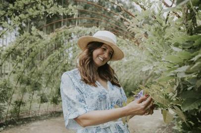 Fatima Piazza, idealizadora do Mátria Parque das Flores.<!-- NICAID(15069822) -->