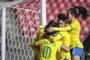 A Seleção Brasileira Feminina segue 100% no Sul-Americano sub-20. O time do técnico Jonas Urias venceu a Colômbia, nesta segunda-feira (18). <!-- NICAID(15071856) -->