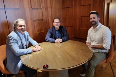 Paulinho da Força, Eduardo Leite, Aécio Neves<!-- NICAID(15072482) -->