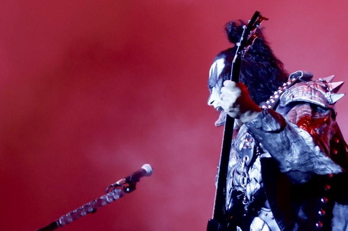 Banda foi formada em 1973, em Nova York. Na foto, o baixista Gene Simmons