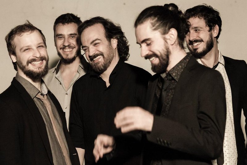 Músico Pedro Verissimo com a banda Marmota Jazz<!-- NICAID(15080544) -->