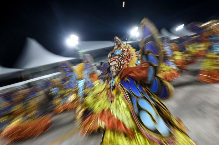 Escola de Samba Fidalgos e Aristrocratas foi a primeira a se apresentar na noite deste sábado