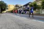 Evento-teste maratona surdolímpica em Caxias do Sul neste domingo (24). Na foto, trajeto sendo percorrido na rua Sinimbu <!-- NICAID(15076451) -->