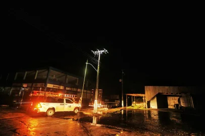 17/05/2022 - MOSTARDAS, RS, BRASIL -  Ambiental, município de Mostardas, no Litoral Norte, durante passagem da tempestade subtropical que atinge o Rio Grande do Sul. FOTO: Lauro Alves / Agência RBS<!-- NICAID(15098691) -->