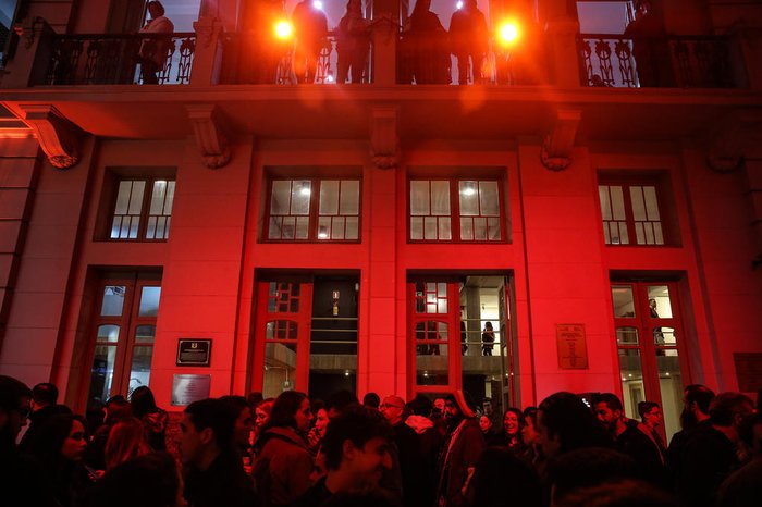 Casa de Cultura Mario Quintana também recebeu uma multidão durante o evento