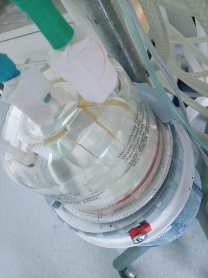 Equipamento para soro fisiológico ficou sem a substância por mais de dois dias na semana passada