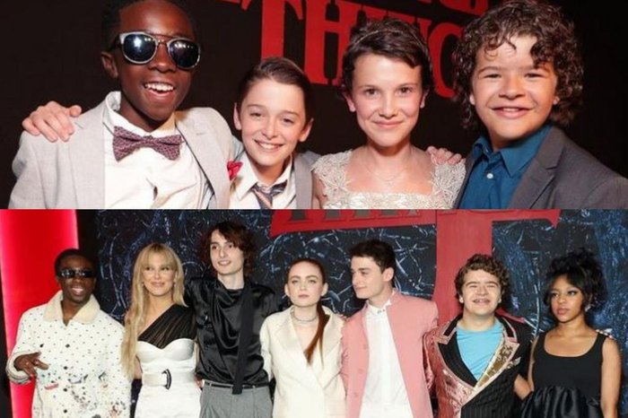 Veja o antes e depois do elenco de Stranger Things