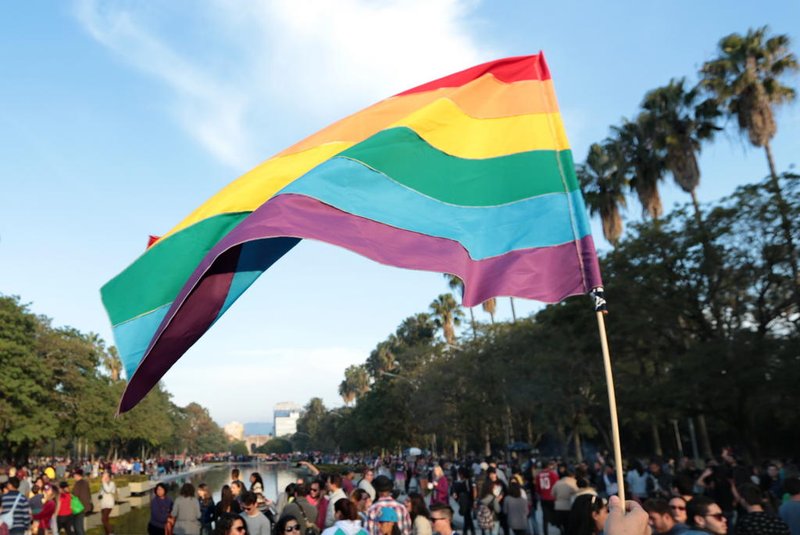 PORTO ALEGRE, RS, BRASIL, 26-06-2016 : Parada LGBT na Redenção. (Foto: ANDRÉ ÁVILA/Agência RBS)<!-- NICAID(12282584) -->