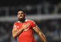 "Foi um gol estranho, que geralmente zagueiro não faz", brinca Bruno Méndez após decretar o empate do Inter contra o Santos