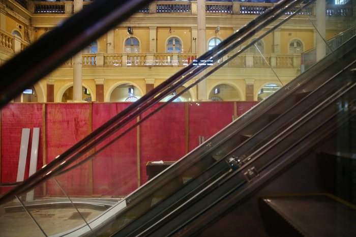 Obras decorrentes do incêndio de 2013