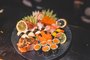 yakusa sushi, destemperados, sushi, sequência, sunomono, combinado de sushi, carpaccio<!-- NICAID(15131615) -->