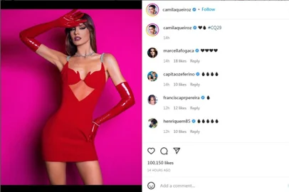 Camila Queiroz comemora aniversário de 29 anos<!-- NICAID(15138539) -->