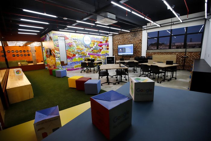 Já estão instaladas no Campus Caldeira organizações educacionais que vão desenvolver seus programas ali