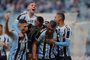 Grêmio x Tombense, pela 18ª rodada da Série BNa foto: comemoração de gol do Diego Souza<!-- NICAID(15150919) -->