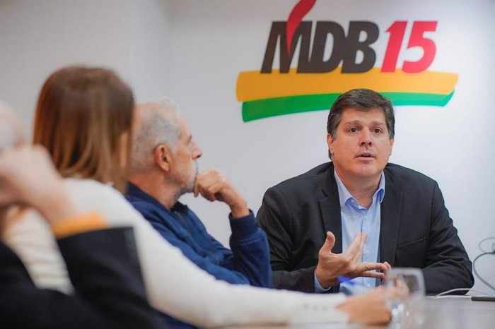 Joel Vargas / MDB/Divulgação Joel Vargas / MDB/Divulgação