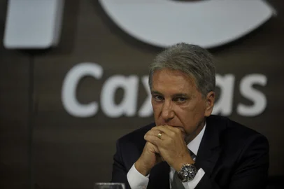 CAXIAS DO SUL, RS, BRASIL, 02/03/2020Almoço na CIC, com a presença do ex - governador do estador Germano Rigotto.Ex governador Germano Rigotto(Lucas Amorelli/Agência RBS)<!-- NICAID(14437175) -->