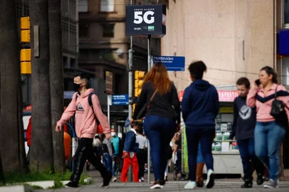 PORTO ALEGRE, RS, BRASIL, 28/07/2022- Antena 5G em Porto Alegre. Foto: Anselmo Cunha/Agencia RBS<!-- NICAID(15160630) -->